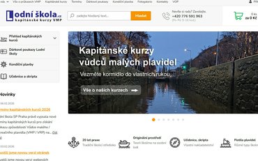 Spustili jsme nový web Lodní školy