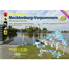 Plavební mapa Meklenbursko-Přední Pomořansko