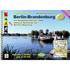 Plavební mapa Berlin - Brandenburg (Německo / Polsko)